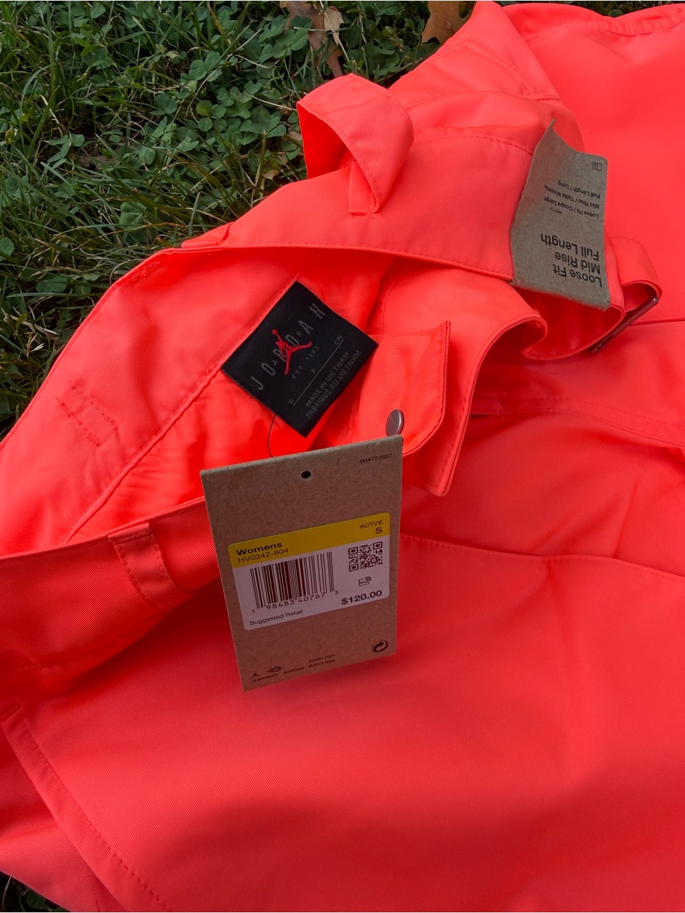 NWT Jordan Flight Mountainside Cargo Pants - Hot Lava S - Picture 8 of 11